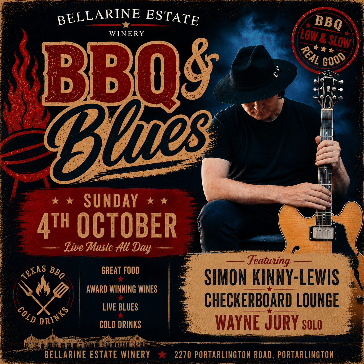 BBQ Blues Square